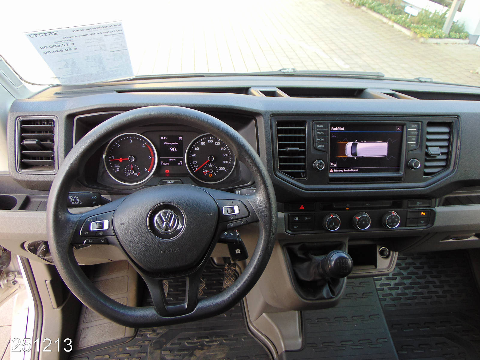 VW Crafter 2.0 TDI Klima-Kamera, Interne Nummer: 251213 Bild Nr. 4