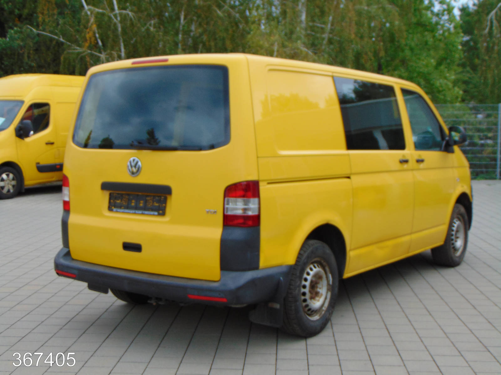 VW T5 Transporter 2.0 TDI 2x Schiebetür-3 Sitzer, Interne Nummer: 367405 Bild Nr. 2