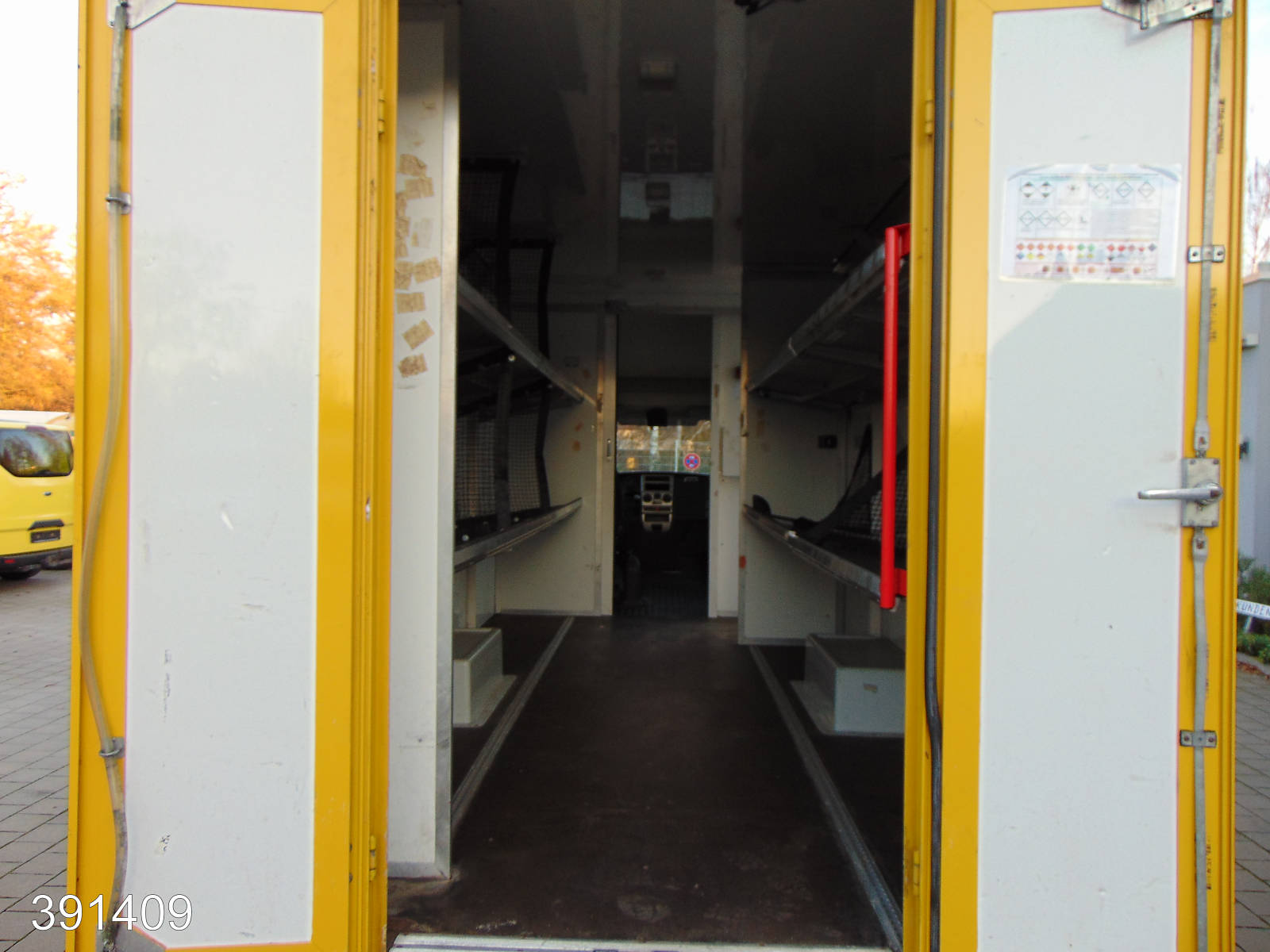 Iveco Daily 35 S 11 A / P Maxi Postkoffer Regalsystem, Interne Nummer: 391409 Bild Nr. 9