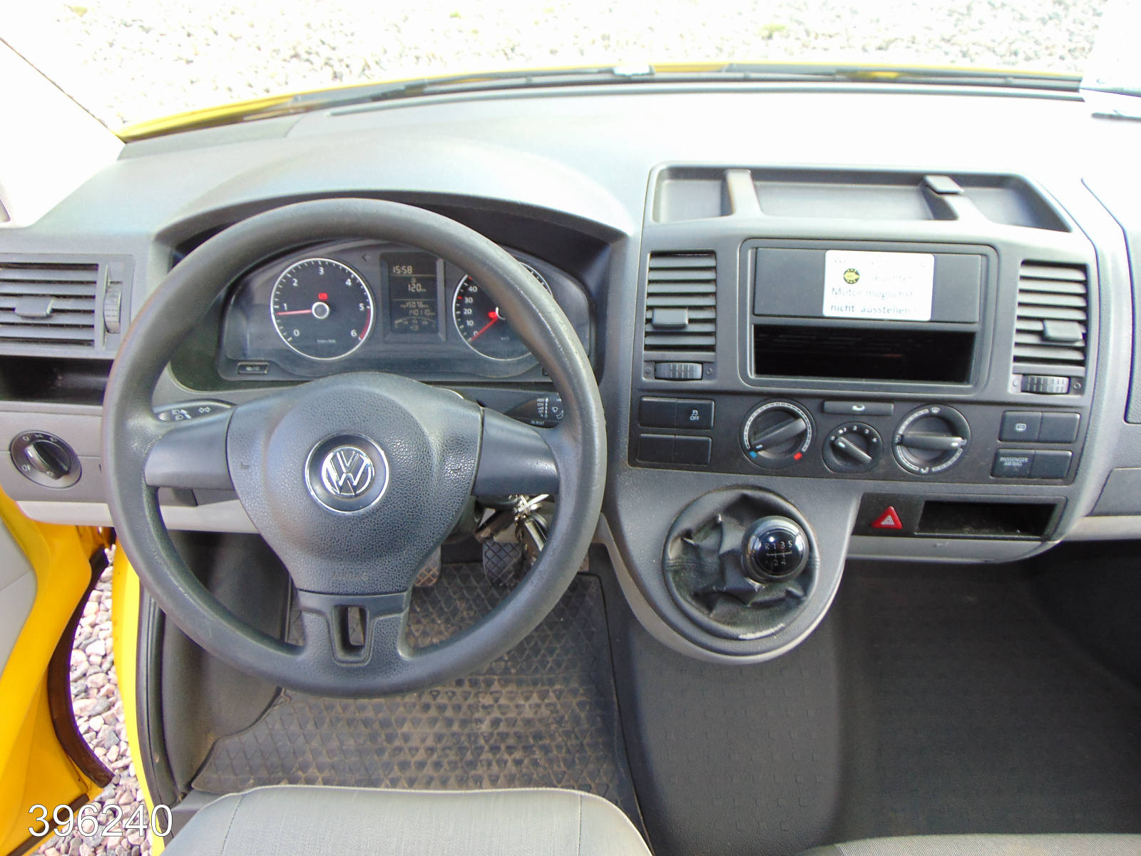 VW T5 Transporter 2.0 TDI 2x Schiebetür-3 Sitzer, Interne Nummer: 396240 Bild Nr. 4