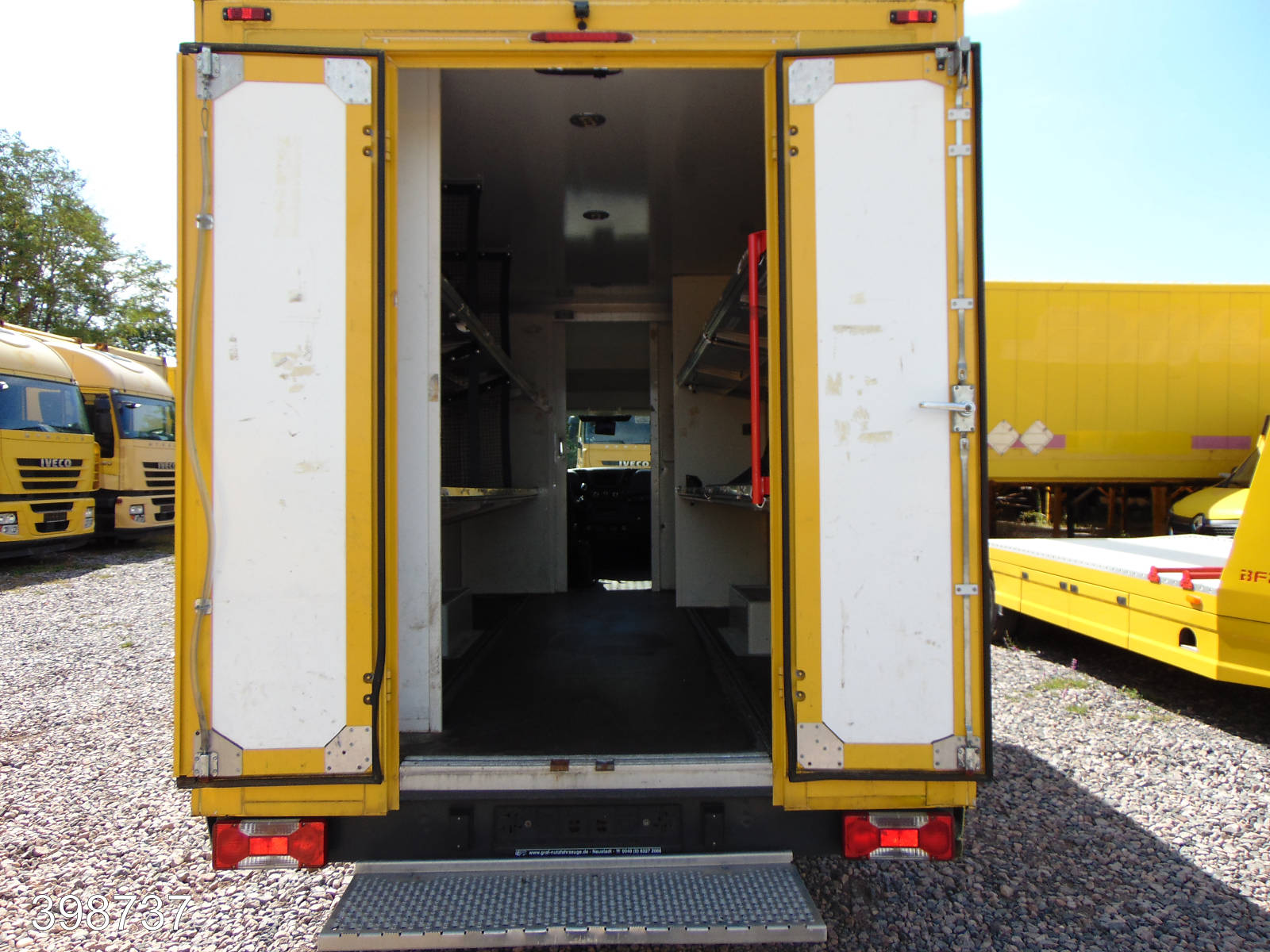 Iveco Daily 35S12 35-120 HiMatic Maxi Postkoffer Regalsystem, Interne Nummer: 398737 Bild Nr. 10